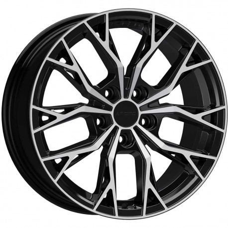 Cerchi in lega Arceo Roma 7.5x17 Black Diamond