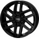 Cerchi in lega Platin P 121 6.5x16 Black Glossy