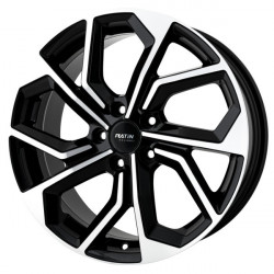 Cerchi in lega Platin P 97 7.5x18 Black Polished