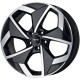 Cerchi in lega Platin P 104 8.0x19 Black Polished