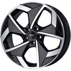 Cerchi in lega Platin P 104 8.0x19 Black Polished