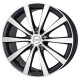 Cerchi in lega Platin P 66 8.0x19 Schwarz Pol Matt
