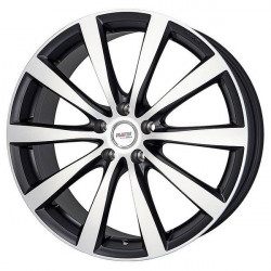 Cerchi in lega Platin P 66 8.0x19 Schwarz Pol Matt