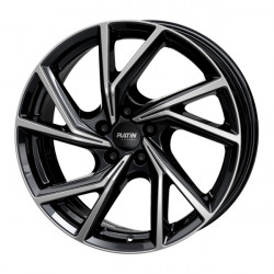 Cerchi in lega Platin P 107 7.5x19 D Schwarz Fr Pol
