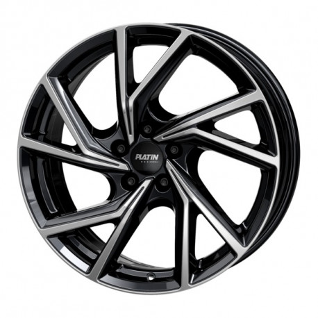 Cerchi in lega Platin P 107 7.5x19 D Schwarz Fr Pol