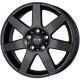 Cerchi in lega Platin P 04 7.0x16 Matt Black