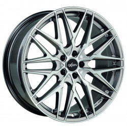 Cerchi in lega Oxigin 25 Oxcross 9.0x20 Hyper Silver Polish