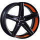 Cerchi in lega Oxigin 18 Concave 7.5x19 Orange Vv 211