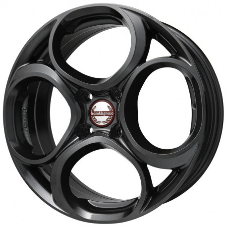 Cerchi in lega Tecnomagnesio Junior 4 6.5x17 Gun Metallic