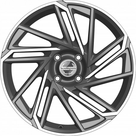 Cerchi in lega Tecnomagnesio Epower 7.0x18 Gun Metallic Mirror