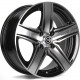 Cerchi in lega Carbonado Gtrsports1 5.5x13 Bfp - Black Front Polished