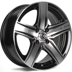 Cerchi in lega Carbonado Gtrsports1 5.5x13 Bfp - Black Front Polished