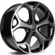 Cerchi in lega Carbonado Lasvegas 6.5x16 Bfp - Black Front Polished