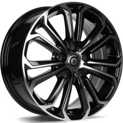 Cerchi in lega Carbonado Panther 6.5x16 Bfp - Black Front Polished