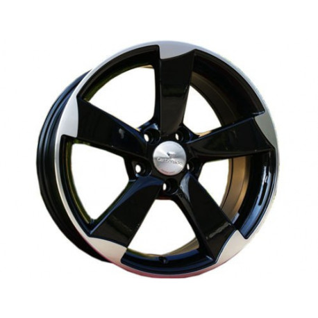 Cerchi in lega Carbonado Graphene 7.5x17 Bfp - Black Front Polished