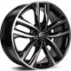 Cerchi in lega Carbonado Chicago 7.0x17 Bfp - Black Front Polished