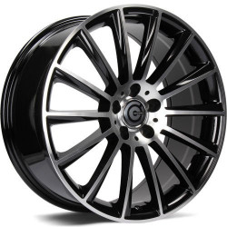 Cerchi in lega Carbonado Performance 8.0x17 Bfp - Black Front Polished