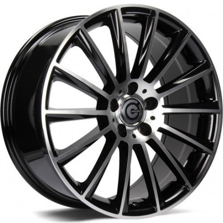 Cerchi in lega Carbonado Performance 8.0x17 Bfp - Black Front Polished