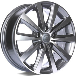 Cerchi in lega Carbonado Madrid 6.0x15 Afp - Anthracite Front Polished