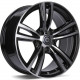 Cerchi in lega Carbonado Dual 8.0x17 Bfp - Black Front Polished