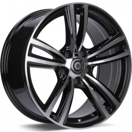 Cerchi in lega Carbonado Dual 8.0x17 Bfp - Black Front Polished