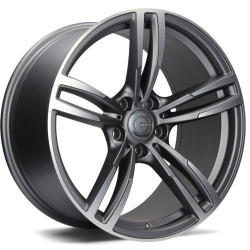 Cerchi in lega Carbonado Diamond 8.5x18 Mafp - Matt Anthracite Front Polished