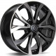 Cerchi in lega Carbonado Tiger 7.5x17 Bfp - Black Front Polished