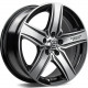 Cerchi in lega Carbonado Gtrsports1 7.0x16 Bfp - Black Front Polished