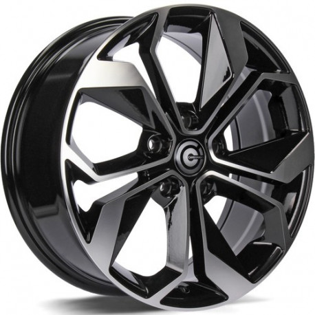 Cerchi in lega Carbonado Raptor 6.5x16 Bfp - Black Front Polished