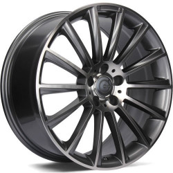 Cerchi in lega Carbonado Performance 8.0x17 Afp - Anthracite Front Polished