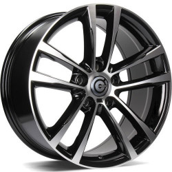 Cerchi in lega Carbonado Speed 8.0x17 Bfp - Black Front Polished
