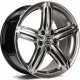 Cerchi in lega Carbonado Alaska 7.5x17 Dhb - Diamond Hyper Black