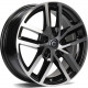 Cerchi in lega Carbonado Ice 6.0x15 Bfp - Black Front Polished