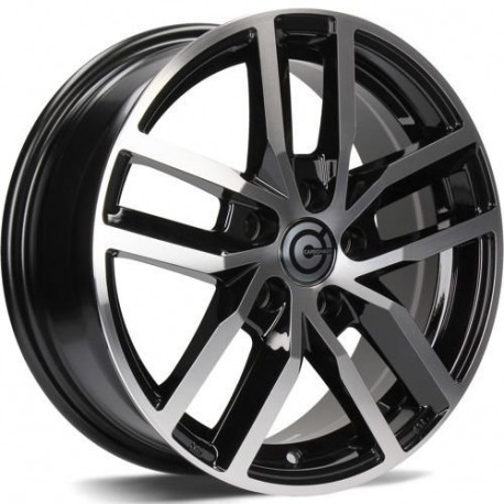 Cerchi in lega Carbonado Ice 6.0x15 Bfp - Black Front Polished