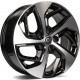 Cerchi in lega Carbonado Pacific 7.0x17 Bfp - Black Front Polished