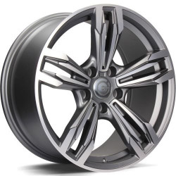 Cerchi in lega Carbonado Dynamite 8.0x17 Mafp - Matt Anthracite Front Polished