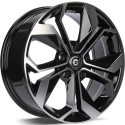 Cerchi in lega Carbonado Raptor 6.5x15 Bfp - Black Front Polished