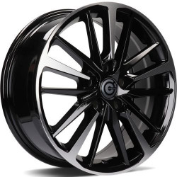 Cerchi in lega Carbonado Seal 7.0x17 Bfp - Black Front Polished