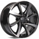 Cerchi in lega Carbonado Marseille 6.5x15 Bfp - Black Front Polished