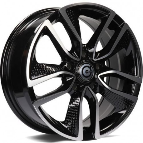 Cerchi in lega Carbonado Force 6.5x15 Bfp - Black Front Polished