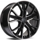 Cerchi in lega Carbonado Fuzy 8.0x18 Bfp - Black Front Polished