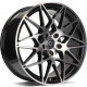 Cerchi in lega Carbonado Crazy 9.5x19 Bfp - Black Front Polished