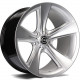 Cerchi in lega Carbonado Concave 10.0x19 Dhs - Diamond Hyper Silver