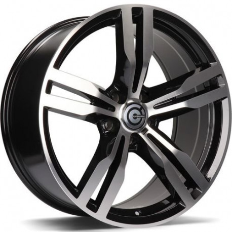 Cerchi in lega Carbonado Bastion 8.5x19 Bfp - Black Front Polished