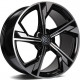 Cerchi in lega Carbonado Future 8.0x18 Bfp - Black Front Polished