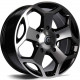 Cerchi in lega Carbonado Giant 8.0x18 Bfp - Black Front Polished