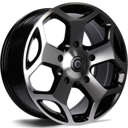Cerchi in lega Carbonado Giant 8.0x18 Bfp - Black Front Polished