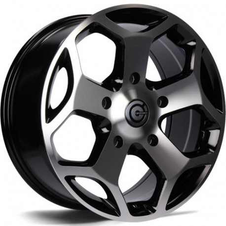 Cerchi in lega Carbonado Giant 8.0x18 Bfp - Black Front Polished