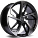 Cerchi in lega Carbonado Next 8.0x18 Bfp - Black Front Polished