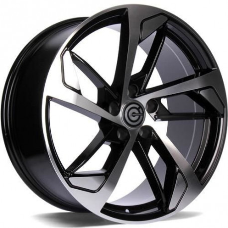 Cerchi in lega Carbonado Next 8.0x18 Bfp - Black Front Polished